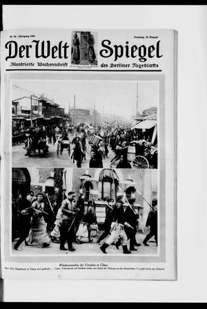 Berliner Tageblatt und Handels-Zeitung on Aug 23, 1925