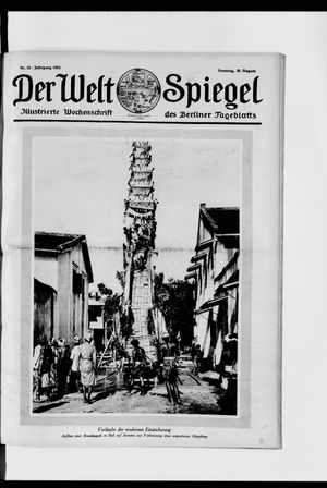 Berliner Tageblatt und Handels-Zeitung vom 30.08.1925