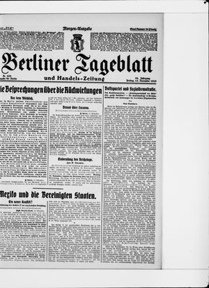Berliner Tageblatt und Handels-Zeitung vom 13.11.1925