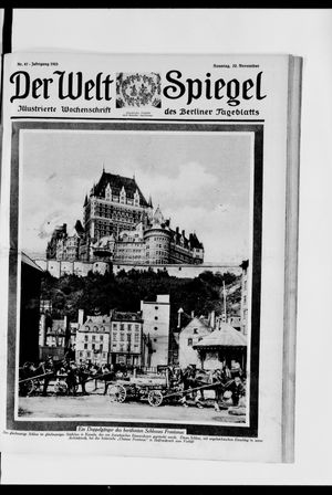 Berliner Tageblatt und Handels-Zeitung vom 22.11.1925