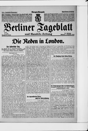Berliner Tageblatt und Handels-Zeitung vom 02.12.1925