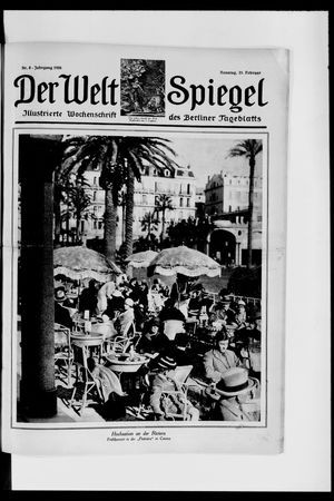 Berliner Tageblatt und Handels-Zeitung vom 21.02.1926