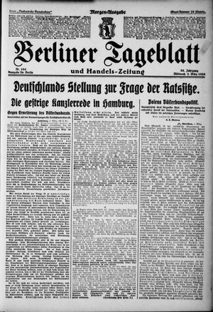 Berliner Tageblatt und Handels-Zeitung vom 03.03.1926