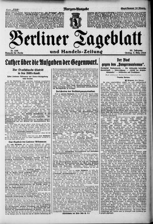 Berliner Tageblatt und Handels-Zeitung on Mar 5, 1926