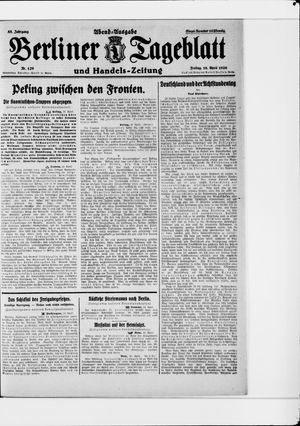 Berliner Tageblatt und Handels-Zeitung vom 16.04.1926