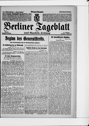 Berliner Tageblatt und Handels-Zeitung vom 04.05.1926