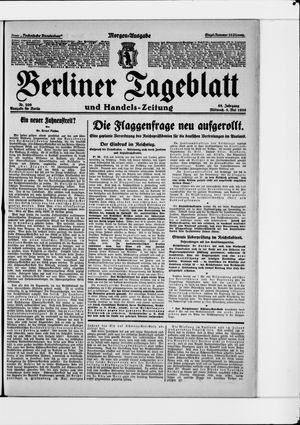 Berliner Tageblatt und Handels-Zeitung vom 05.05.1926