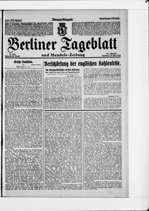 Berliner Tageblatt und Handels-Zeitung on May 23, 1926