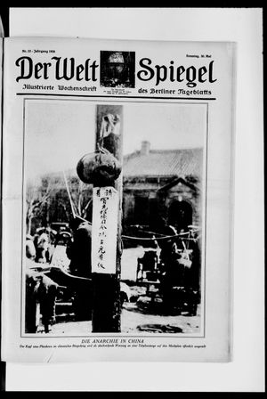 Berliner Tageblatt und Handels-Zeitung on May 30, 1926