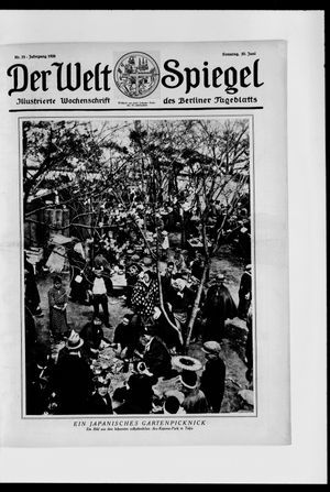 Berliner Tageblatt und Handels-Zeitung vom 20.06.1926