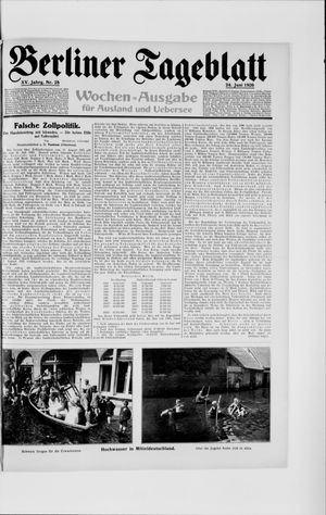 Berliner Tageblatt und Handels-Zeitung vom 24.06.1926