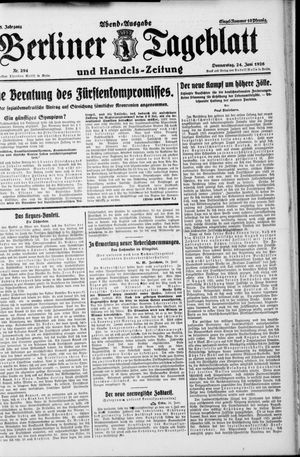 Berliner Tageblatt und Handels-Zeitung vom 24.06.1926