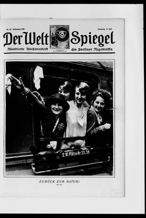 Berliner Tageblatt und Handels-Zeitung vom 11.07.1926