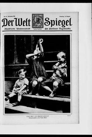 Berliner Tageblatt und Handels-Zeitung vom 15.08.1926