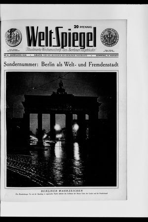 Berliner Tageblatt und Handels-Zeitung on Aug 22, 1926