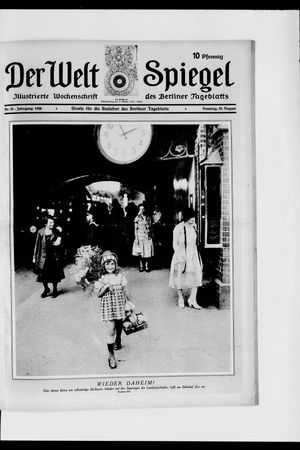 Berliner Tageblatt und Handels-Zeitung on Aug 29, 1926