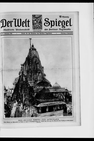 Berliner Tageblatt und Handels-Zeitung on Sep 5, 1926