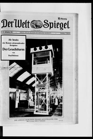 Berliner Tageblatt und Handels-Zeitung vom 03.10.1926