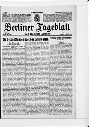 Berliner Tageblatt und Handels-Zeitung vom 03.12.1926
