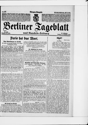 Berliner Tageblatt und Handels-Zeitung vom 24.12.1926