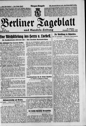 Berliner Tageblatt und Handels-Zeitung on Jan 8, 1927