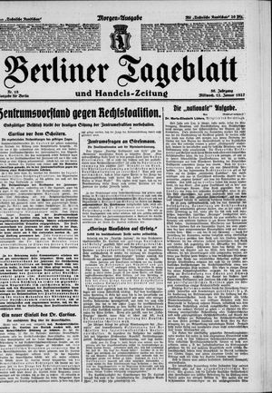 Berliner Tageblatt und Handels-Zeitung on Jan 12, 1927