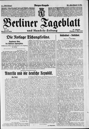 Berliner Tageblatt und Handels-Zeitung vom 06.03.1927