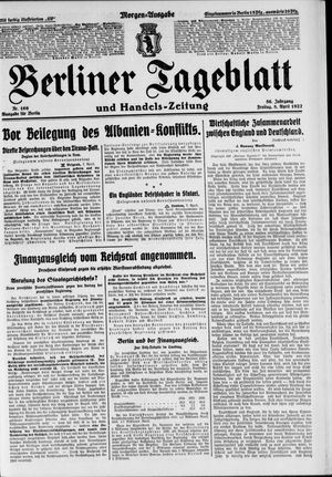 Berliner Tageblatt und Handels-Zeitung vom 08.04.1927