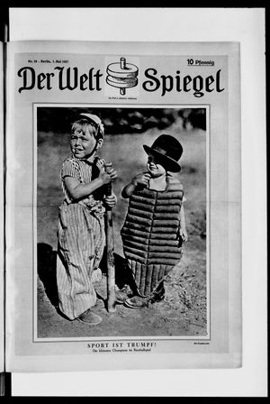 Berliner Tageblatt und Handels-Zeitung vom 01.05.1927
