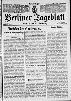 Berliner Tageblatt und Handels-Zeitung on May 3, 1927