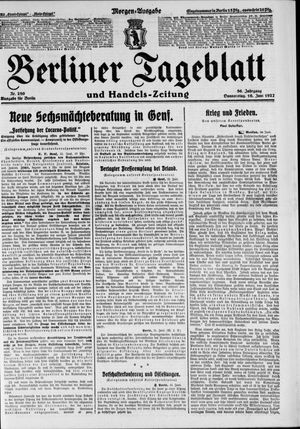Berliner Tageblatt und Handels-Zeitung vom 16.06.1927
