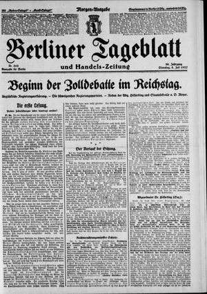 Berliner Tageblatt und Handels-Zeitung on Jul 5, 1927