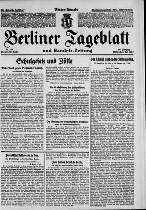 Berliner Tageblatt und Handels-Zeitung vom 06.07.1927