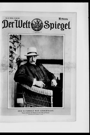 Berliner Tageblatt und Handels-Zeitung vom 17.07.1927