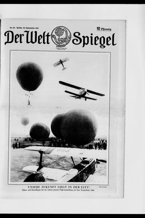 Berliner Tageblatt und Handels-Zeitung vom 25.09.1927
