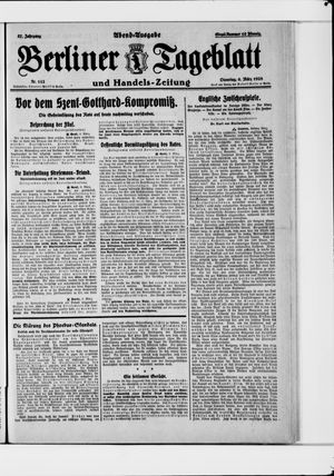 Berliner Tageblatt und Handels-Zeitung vom 06.03.1928