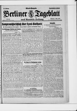 Berliner Tageblatt und Handels-Zeitung vom 07.03.1928