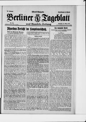 Berliner Tageblatt und Handels-Zeitung vom 13.03.1928