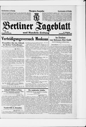 Berliner Tageblatt und Handels-Zeitung vom 07.04.1928