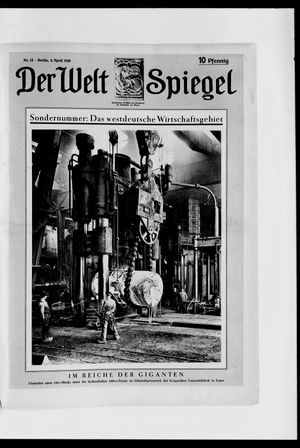 Berliner Tageblatt und Handels-Zeitung vom 08.04.1928