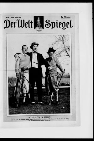 Berliner Tageblatt und Handels-Zeitung vom 13.05.1928