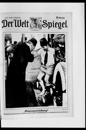 Berliner Tageblatt und Handels-Zeitung vom 12.08.1928
