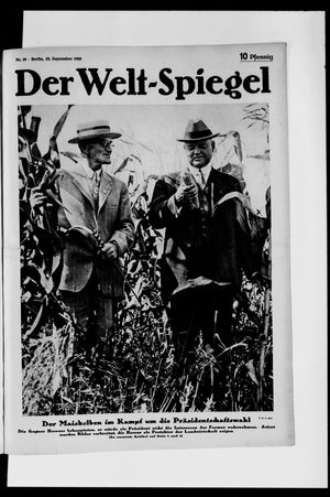 Berliner Tageblatt und Handels-Zeitung vom 23.09.1928