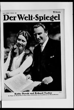 Berliner Tageblatt und Handels-Zeitung vom 07.10.1928