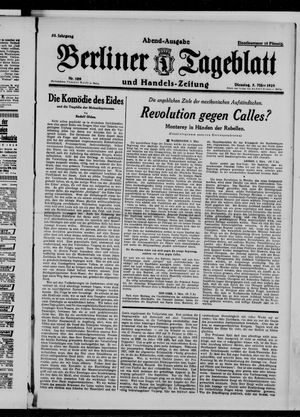 Berliner Tageblatt und Handels-Zeitung vom 05.03.1929