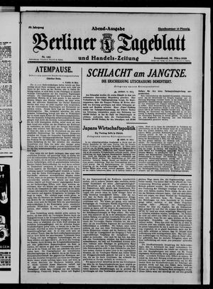 Berliner Tageblatt und Handels-Zeitung on Mar 30, 1929