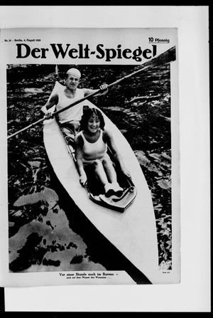 Berliner Tageblatt und Handels-Zeitung vom 04.08.1929