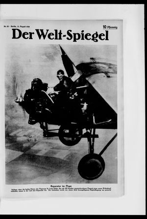 Berliner Tageblatt und Handels-Zeitung vom 11.08.1929
