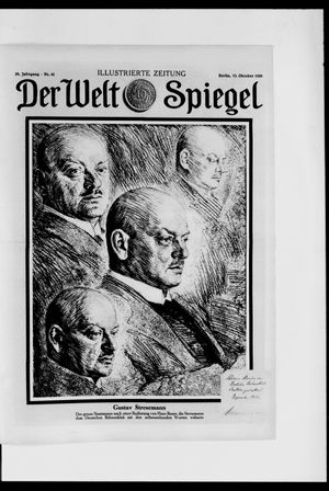 Berliner Tageblatt und Handels-Zeitung vom 13.10.1929