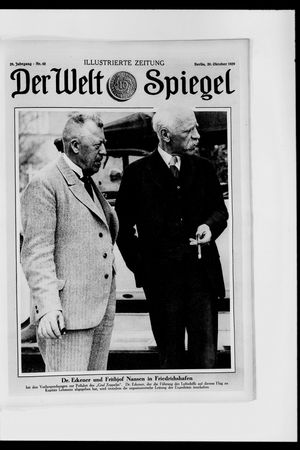 Berliner Tageblatt und Handels-Zeitung vom 20.10.1929